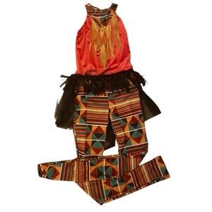 Revolution Dance Wear Jubilation Dance Costume Extra Large Child Safari